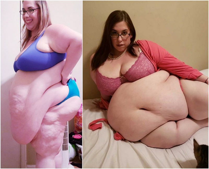 American woman weighs 200 kg, earns by selling naughty photos - NSFW, Health, Body positive, Girls, Negative, Longpost