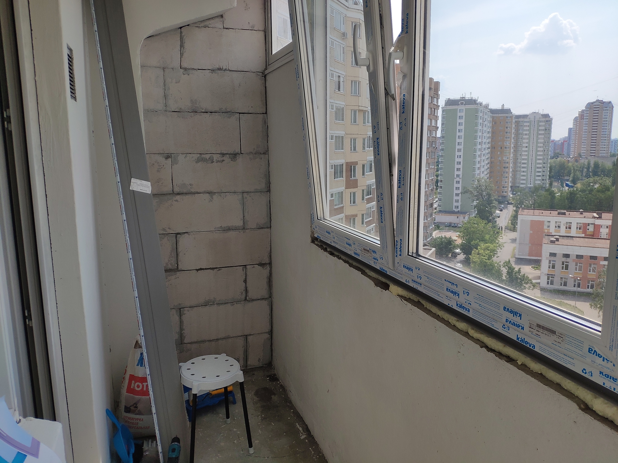 Balcony repair. - My, Repair, Building, Longpost, Experience, Arms