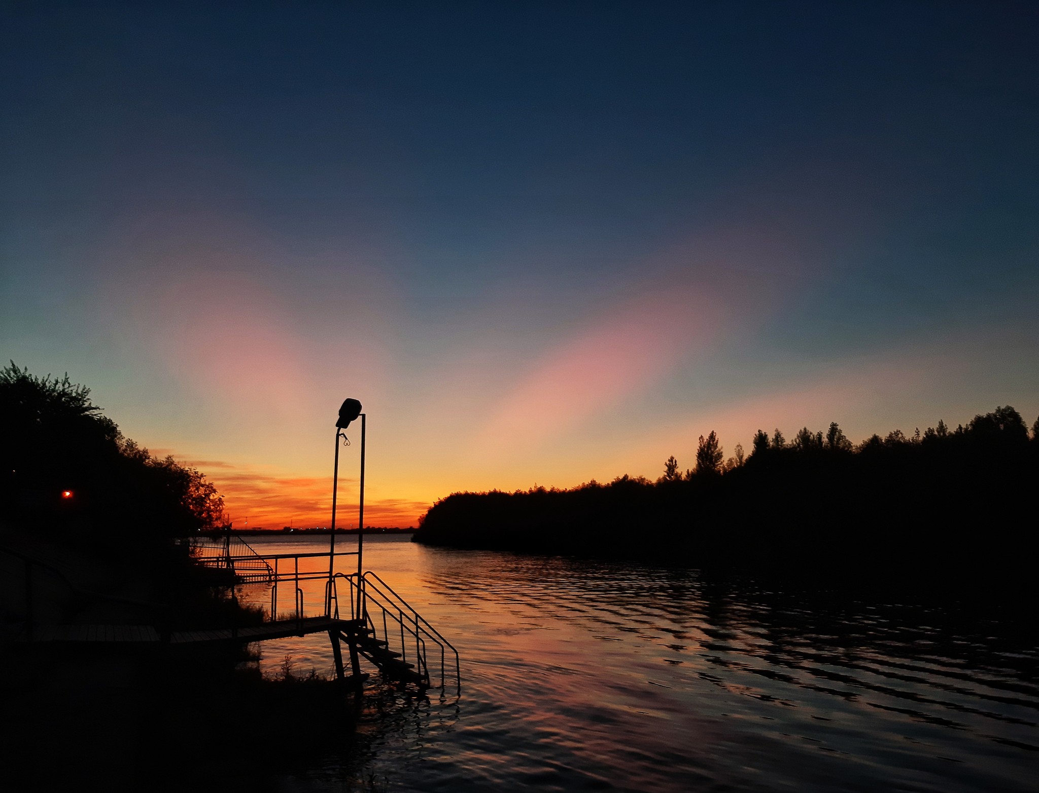 Astrakhan - My, The photo, Sunset, Astrakhan, River, Volga, Volga river