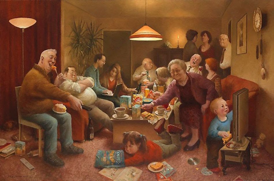 Художник Marius van Dokkum - Арт, Рисунок, Подборка, Пожилые, Marius Van Dokkum, Длиннопост