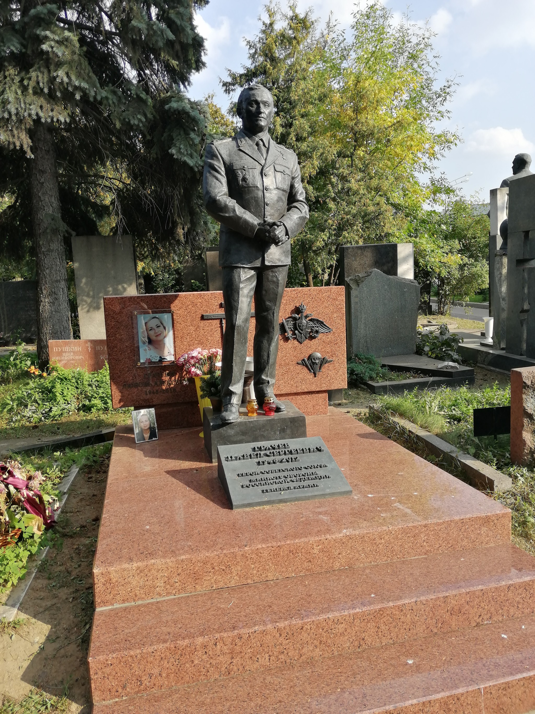 Каманин Николай Петрович могила
