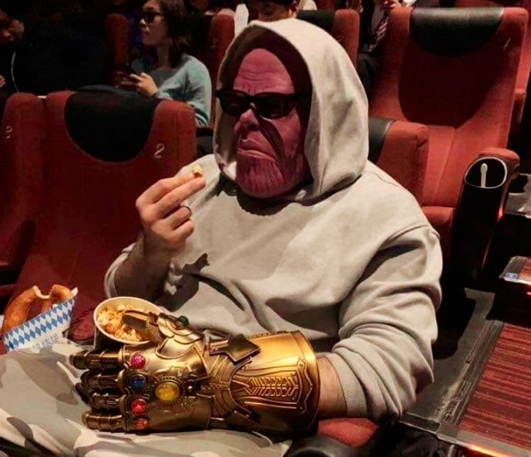 When you root for Thanos and think that he will win everyone - Cosplay, Avengers, Movies, Marvel, Thanos