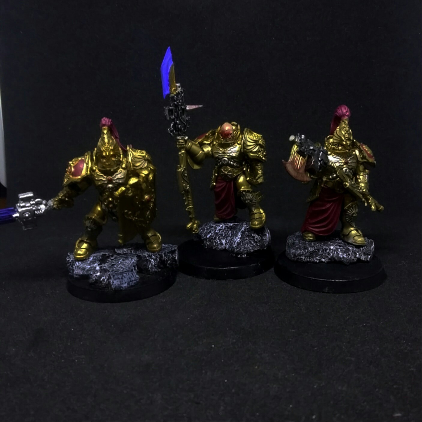 Adeptus Custodes - My, Painting miniatures, Warhammer 40k