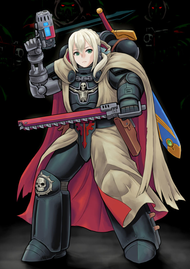 Fate : Warhammer 40k - Warhammer 40k, Mordred, Artoria Pendragon, Bedivere, Astolfo, Длиннопост, Аниме, Crossover, Fate, Кроссовер