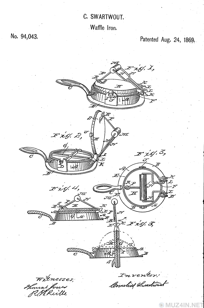 Краткая история вафельницы - Моё, Еда, Факты, Вафли, Вафельница, Патент, История, История изобретений, Длиннопост