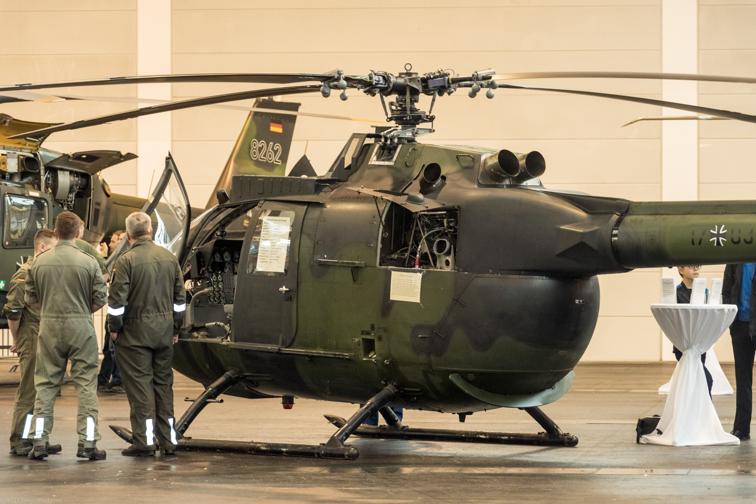 BO-105.Немецкий головастик. - Германия, Вертолет, Длиннопост