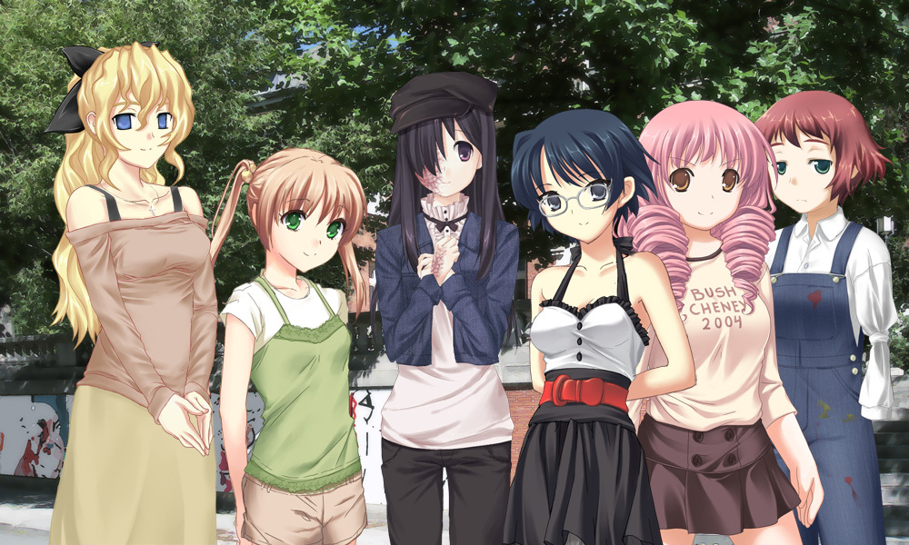 Visual novels nyashek post - Doki Doki Literature Club, Endless summer, Katawa shoujo, Visual novel, Anime