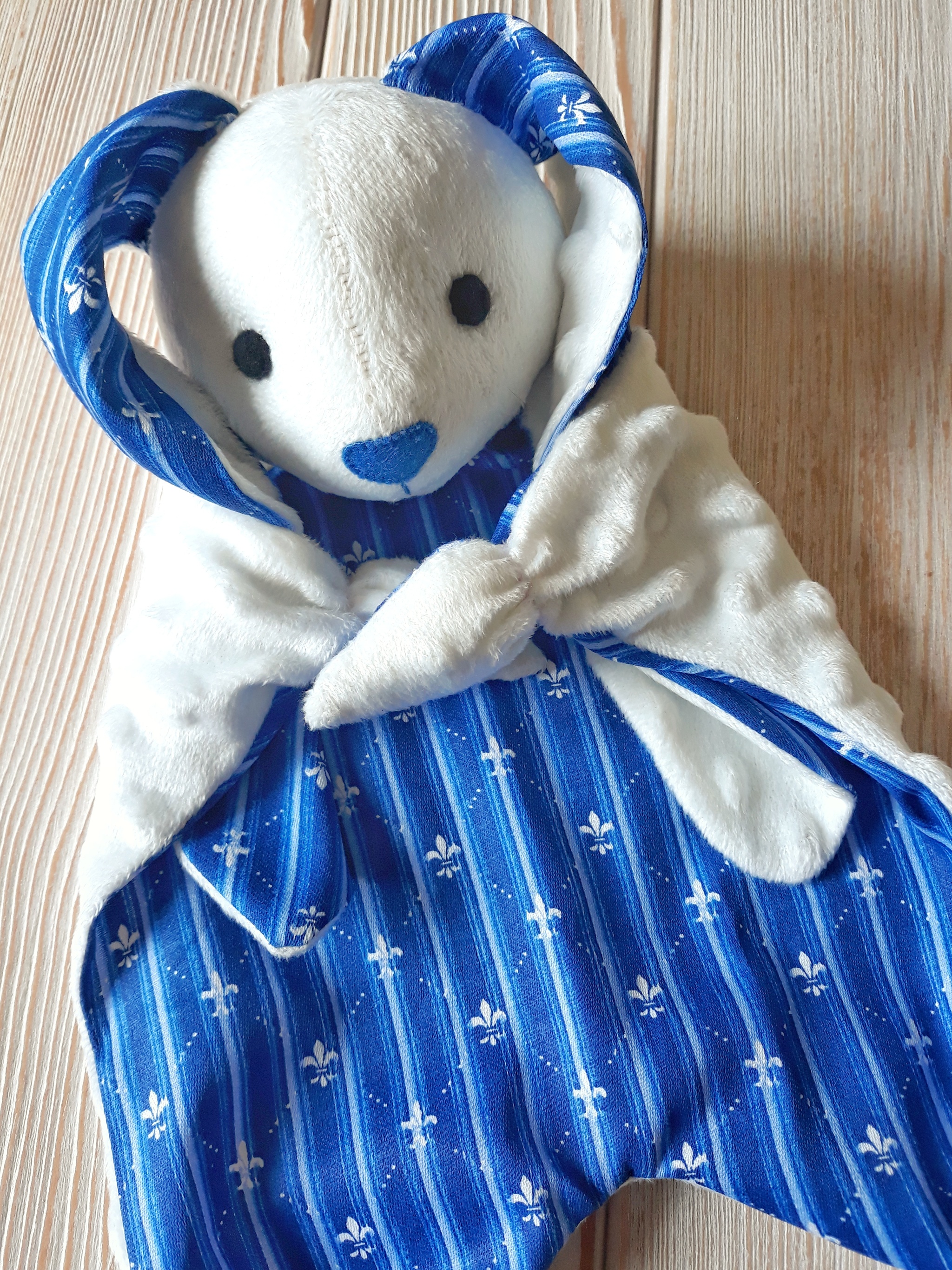 Comforter bunny Royal lily - My, Comforter, Soft toy, Child development, Products for children