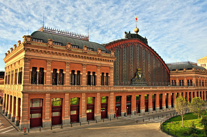 Green station in Madrid. - Madrid, Garden, Plants, Longpost