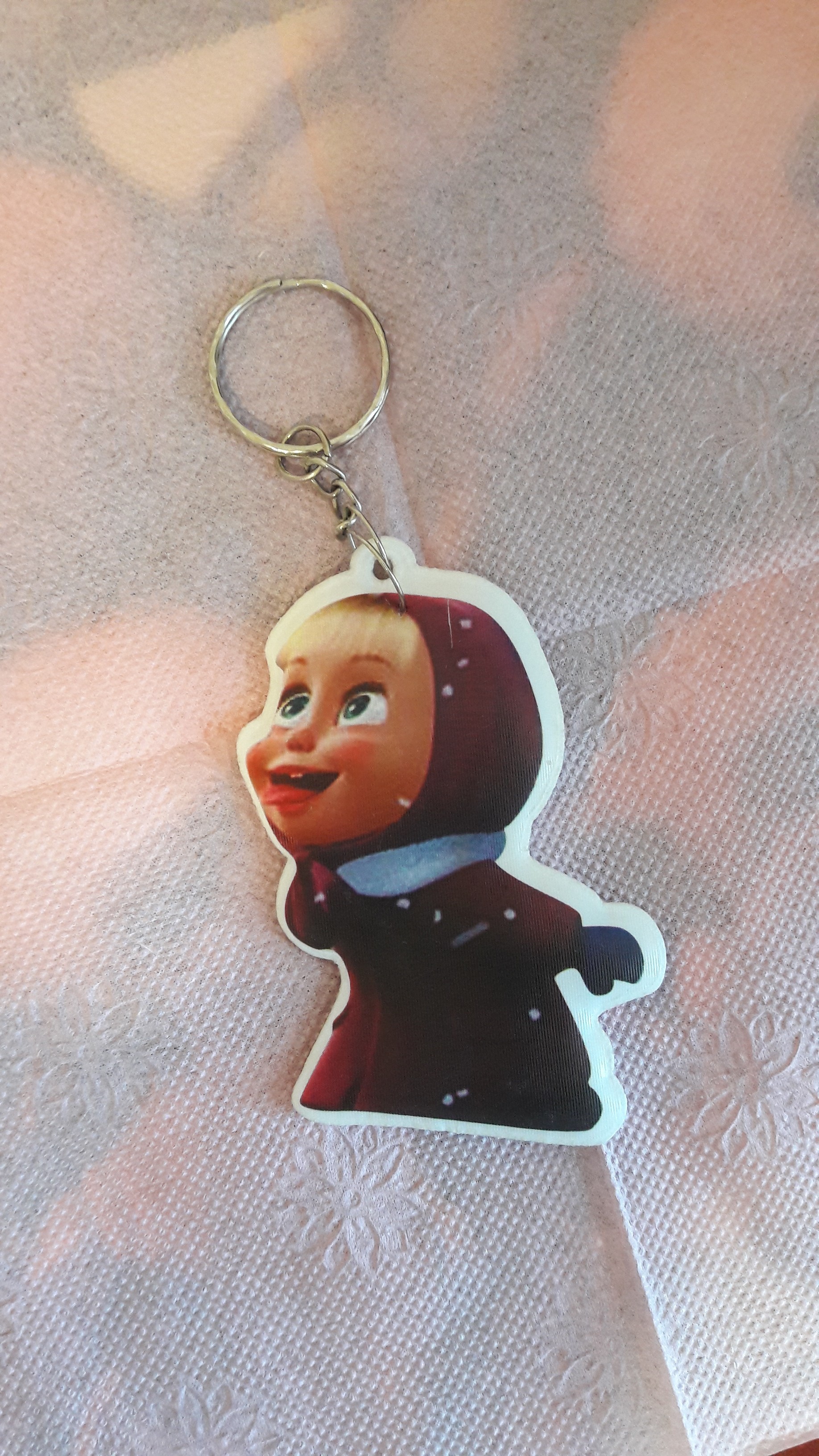 Looks like I'm a spoiled man - Keychain, Masha and the Bear