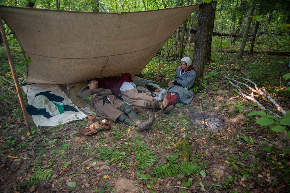 Hike - as a historical reenactment of the 13th century - My, Story, Historical reconstruction, Hike, 13th century, Longpost