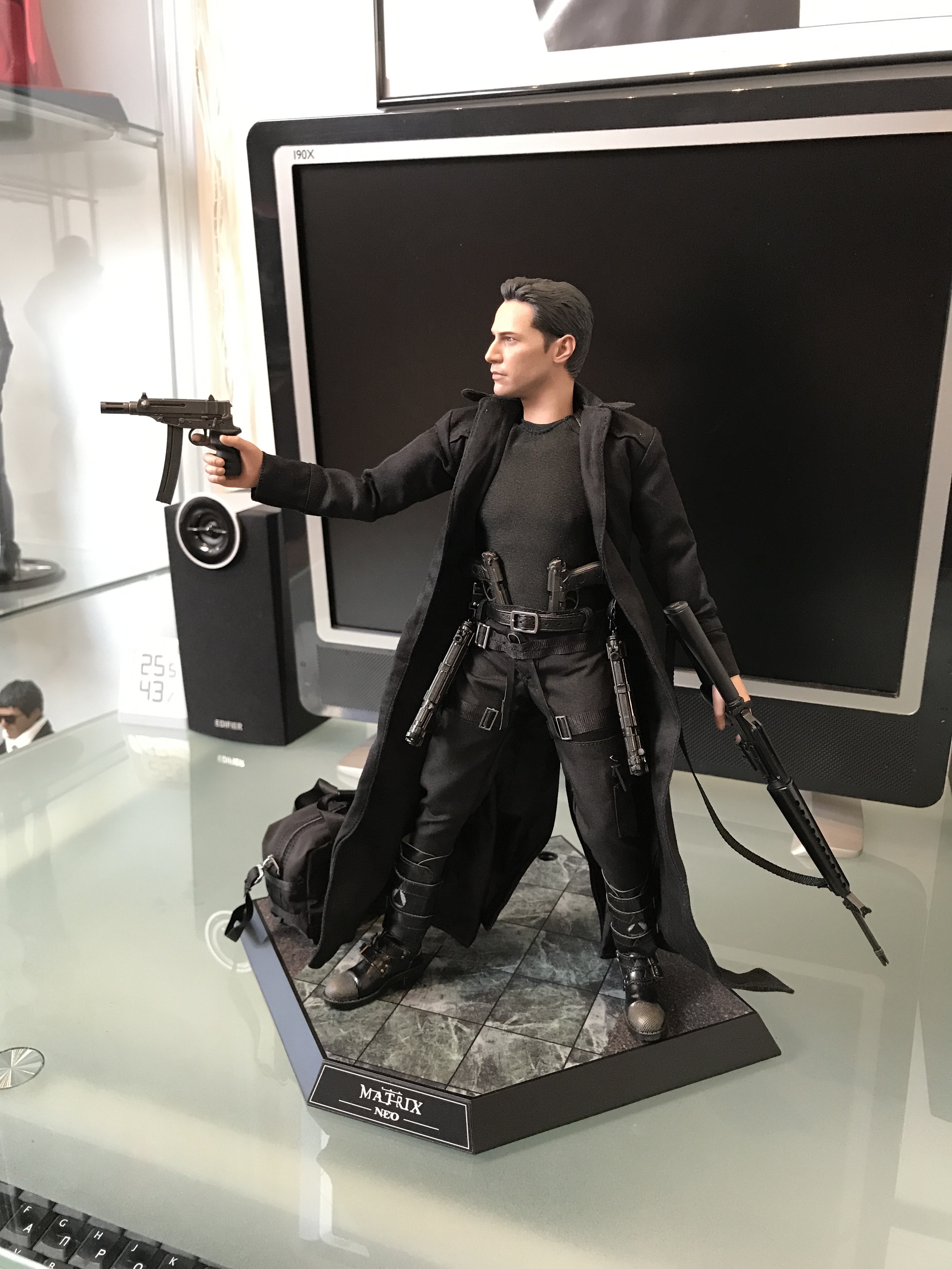 I know they love Keanu. - My, Figurine, Keanu Reeves, John Wick, Neo, Matrix, Hot Toys, Collection, Longpost, Figurines