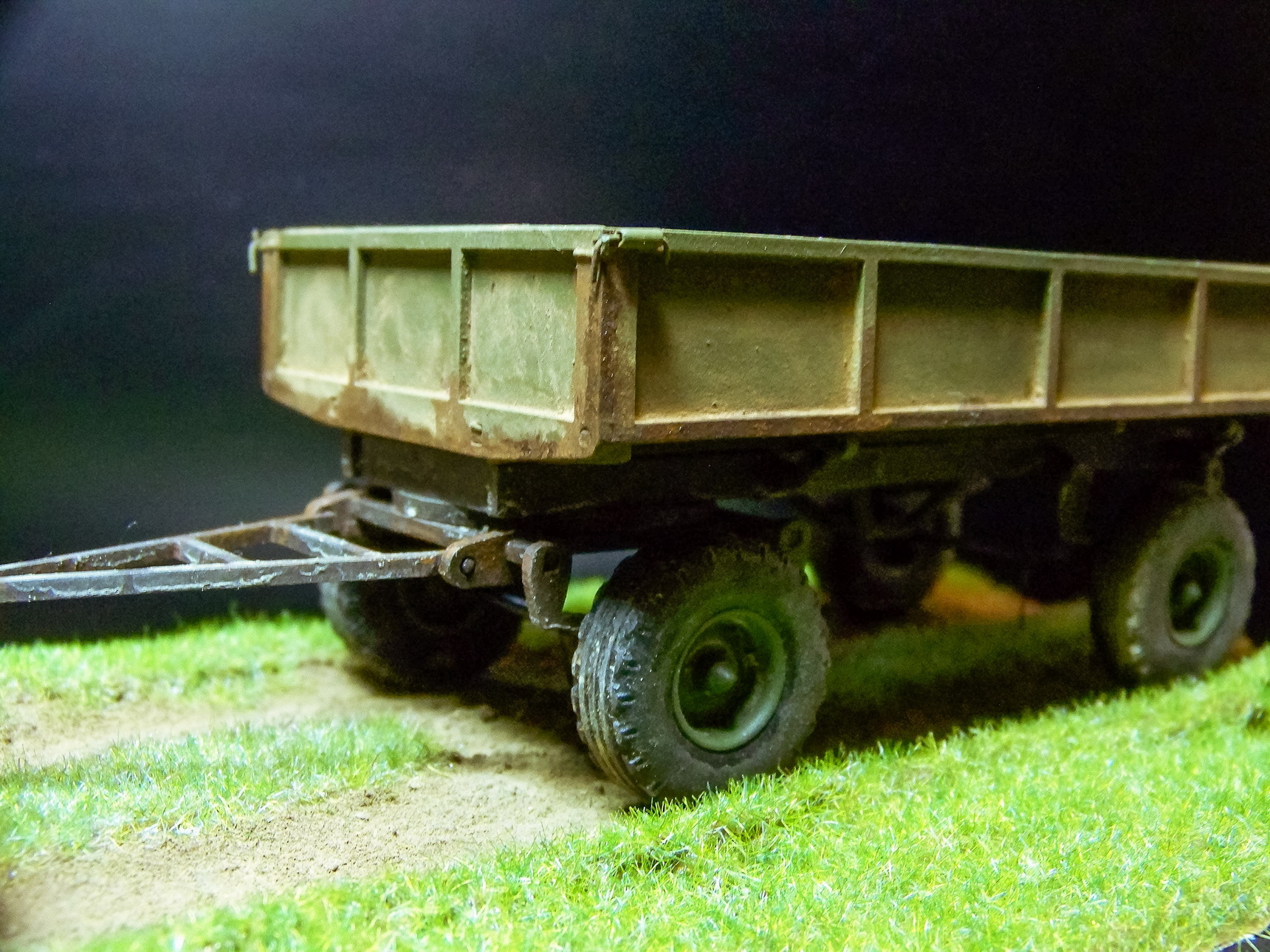 MTZ-52 Belarus - My, Tractor, MTZ, Diorama, Agricultural machinery, Longpost