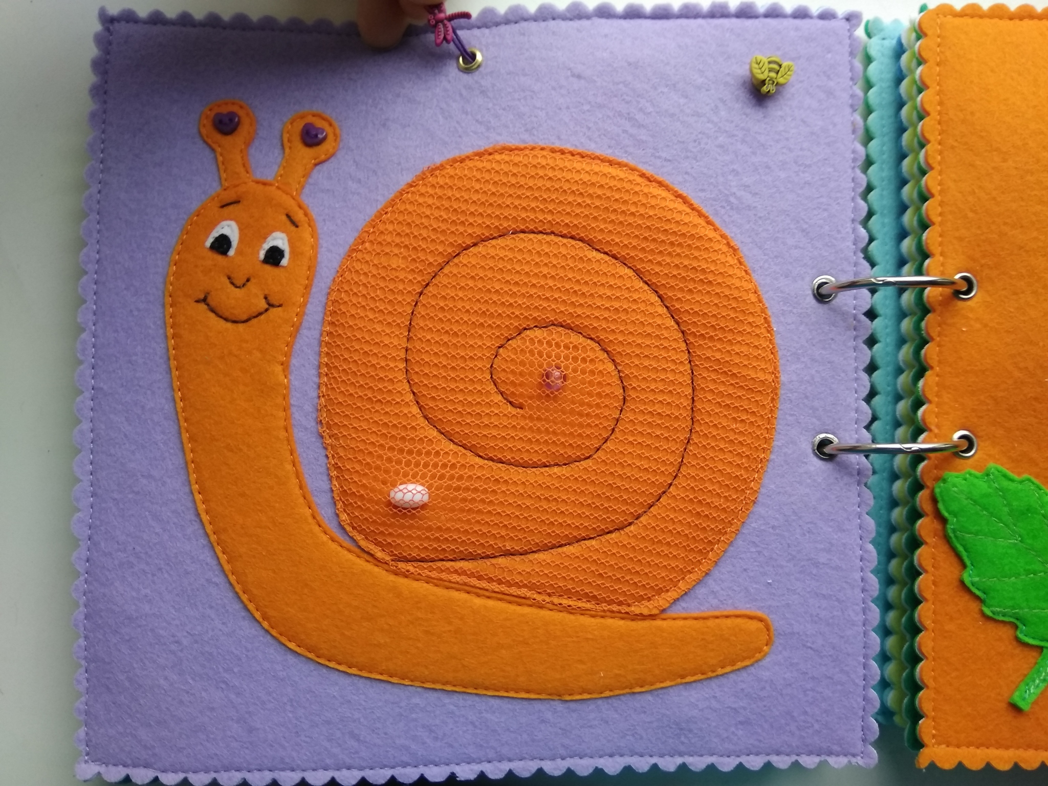 Developing tactile felt book. - My, Hobby, Developing, Felt, Needlework, Needlework without process, Children's literature, Longpost, Toys