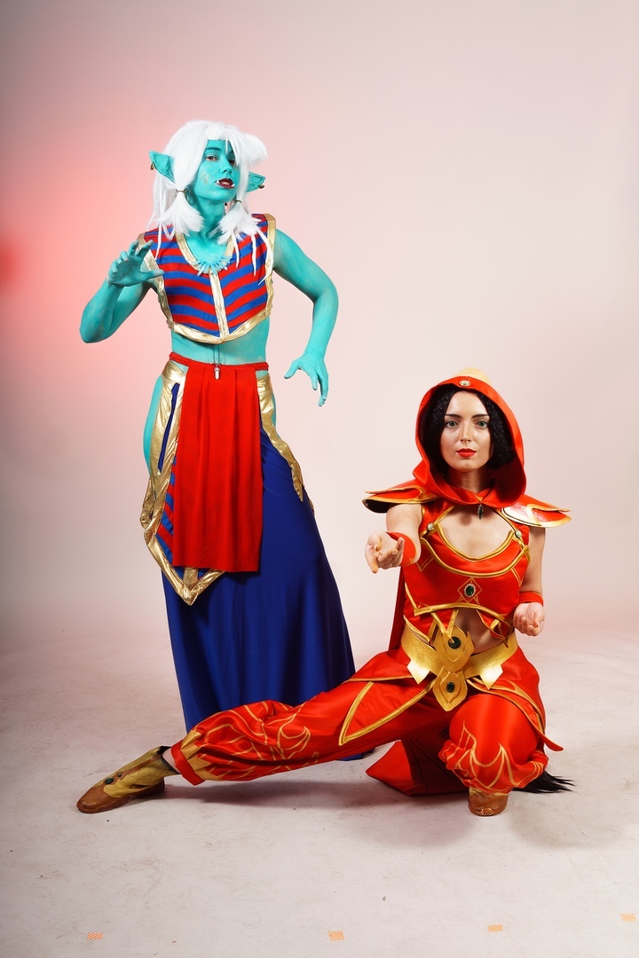 Cosplay: Disney meets Warcraft - Cosplay, World of warcraft, Video, Longpost, Disney princesses, Walt disney company, Crossover, Animau, 2019