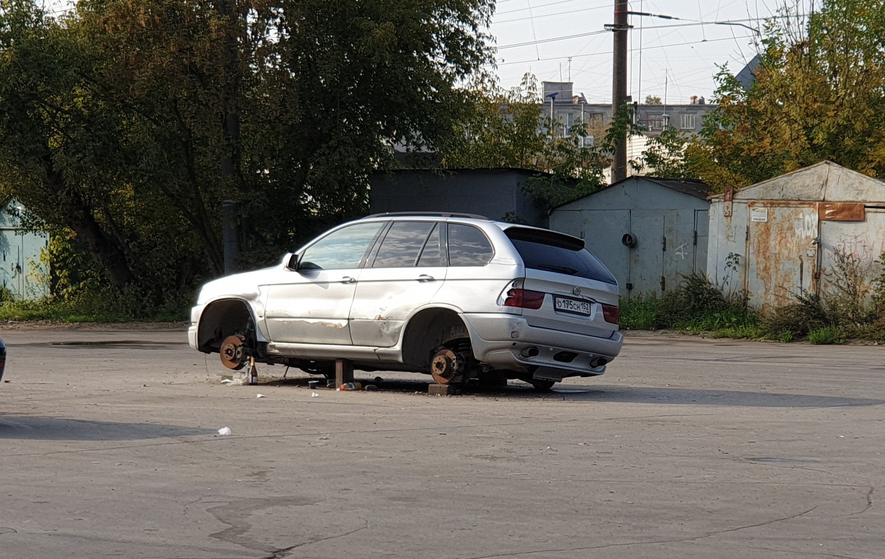 Не там припарковался - Моё, Нижний Новгород, BMW x5, Авто, Вандализм