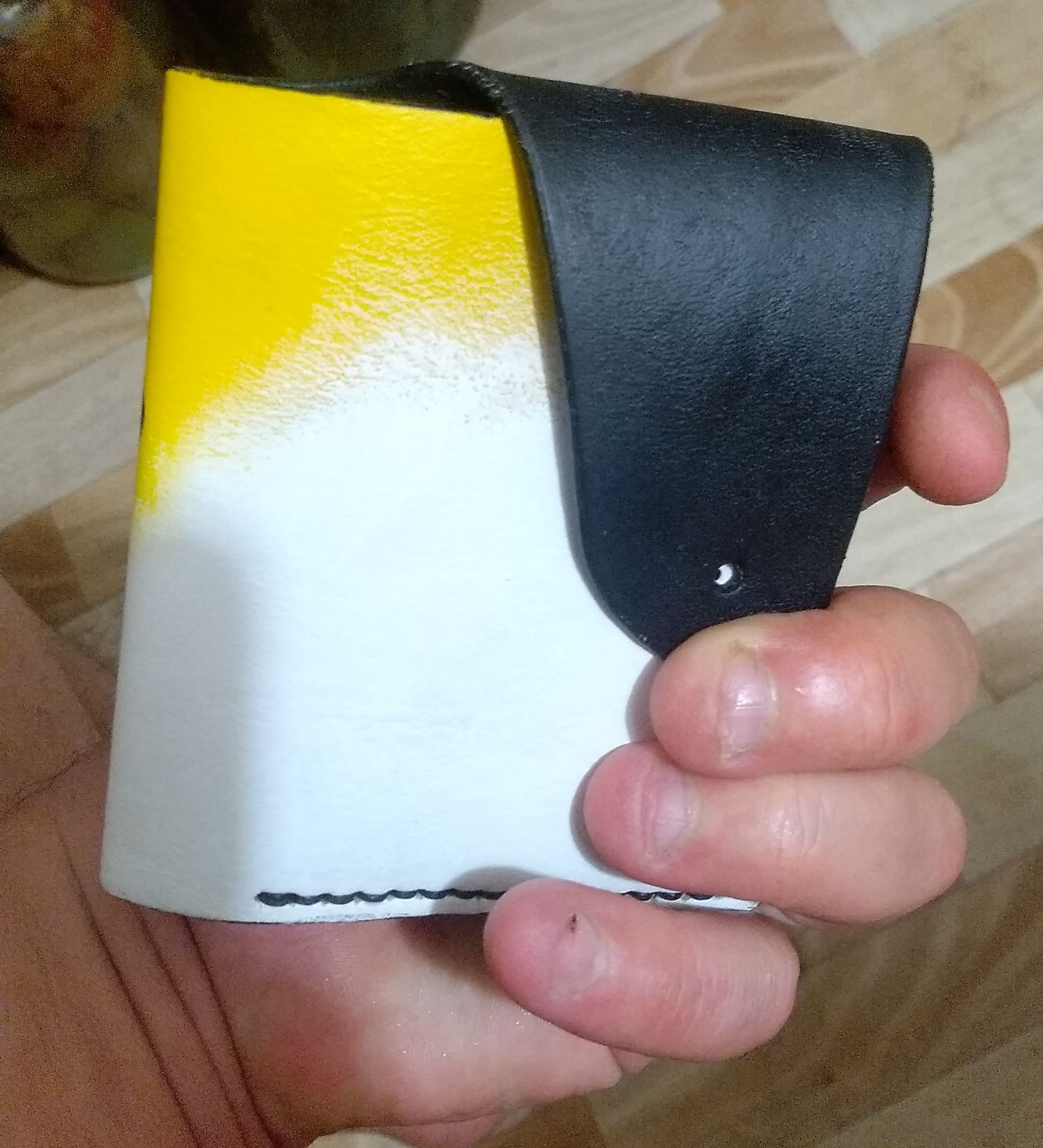 biker wallet - My, Leather, Leather products, Leather craft, Moto, Wallet, Longpost