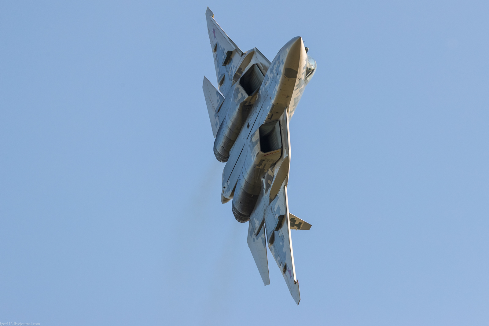 SU-57. Dry - intellectual. - Aviation of the Russian Federation, Su-57, Longpost, Aviation