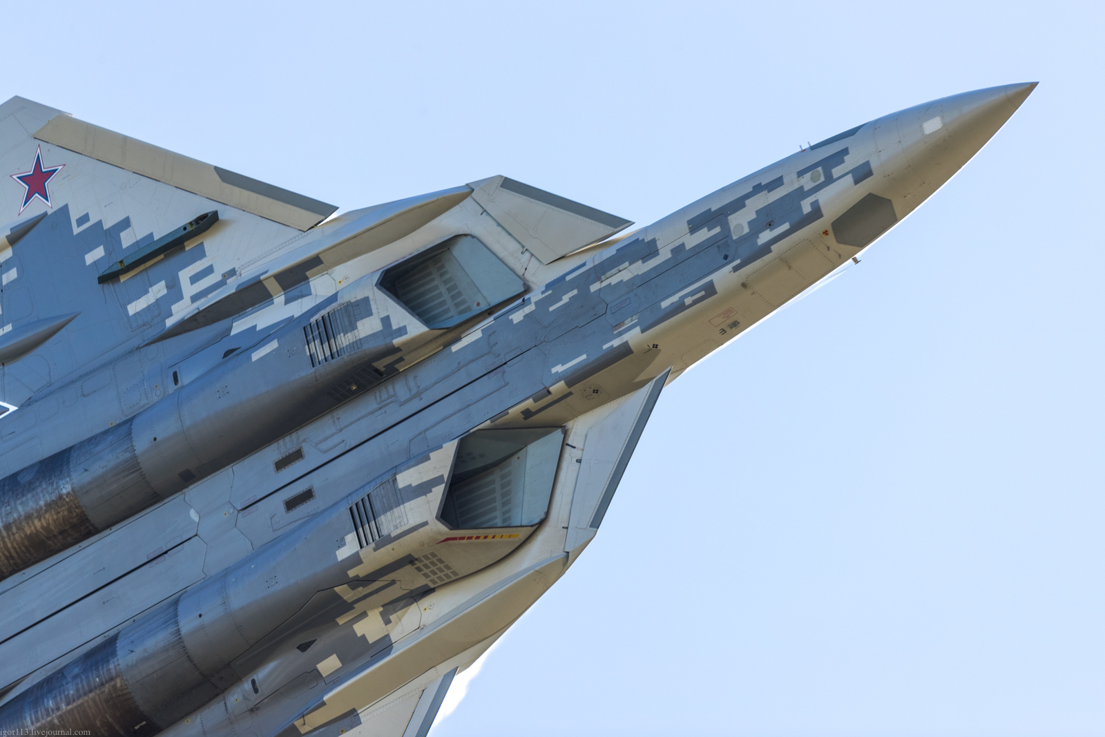 SU-57. Dry - intellectual. - Aviation of the Russian Federation, Su-57, Longpost, Aviation