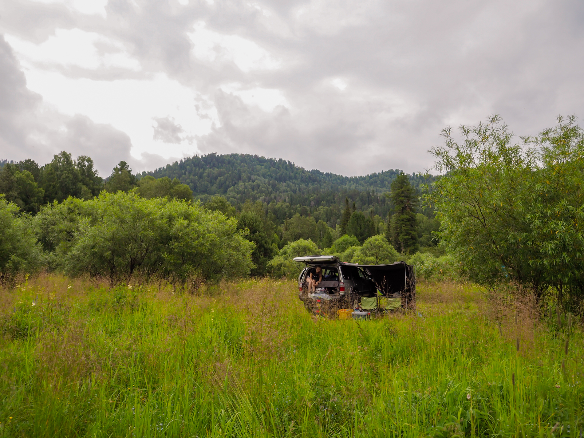 Sakhalin – Altai 2019: Lake Teletskoye - My, Teletskoe lake, Altai, Mountain Altai, Road trip, Rally, Expedition, Wild tourism, Camper, Longpost, Altai Republic