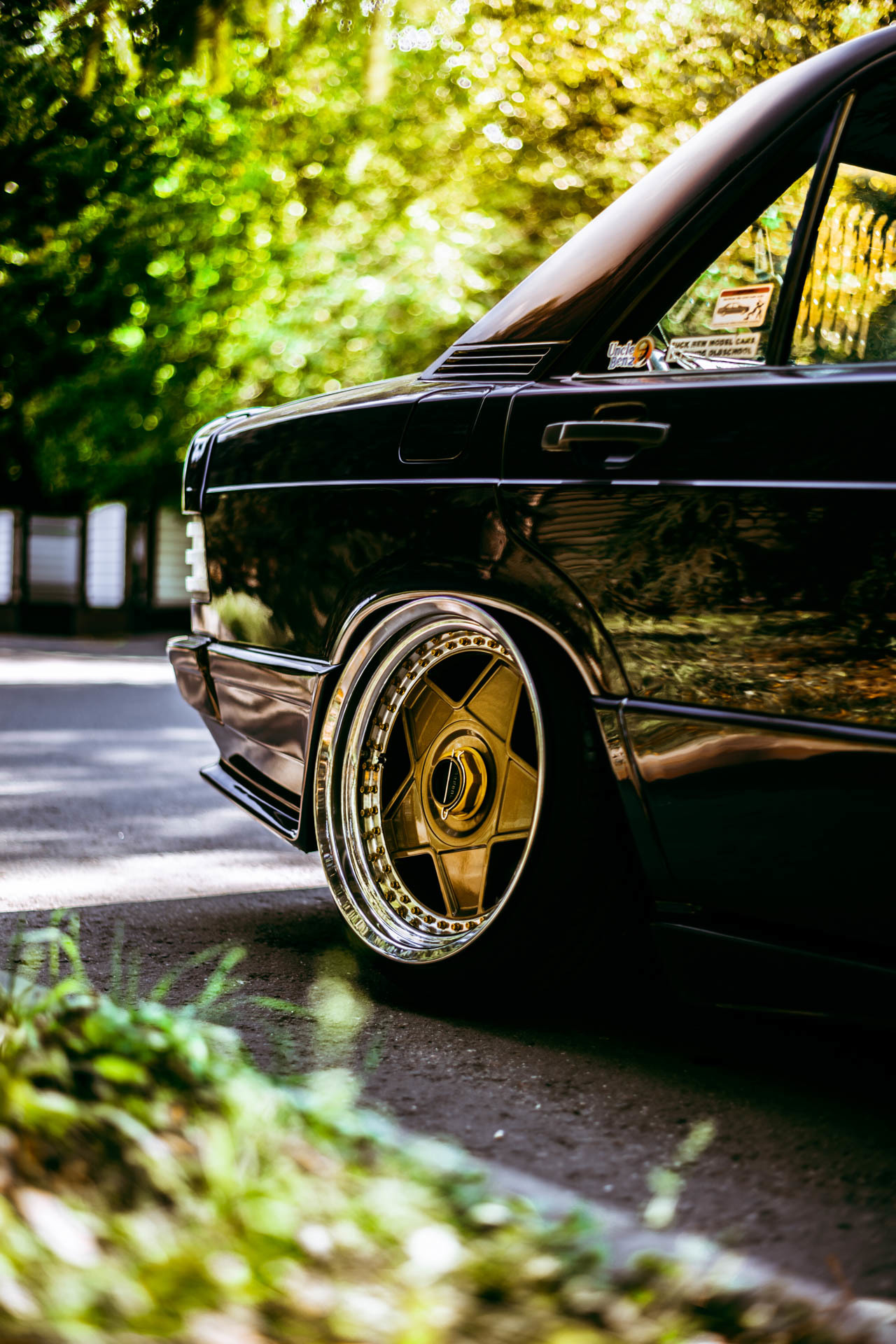 Baby-Benz: Mercedes-Benz W201 - My, Mercedes, Stance, W201, Air suspension, Longpost