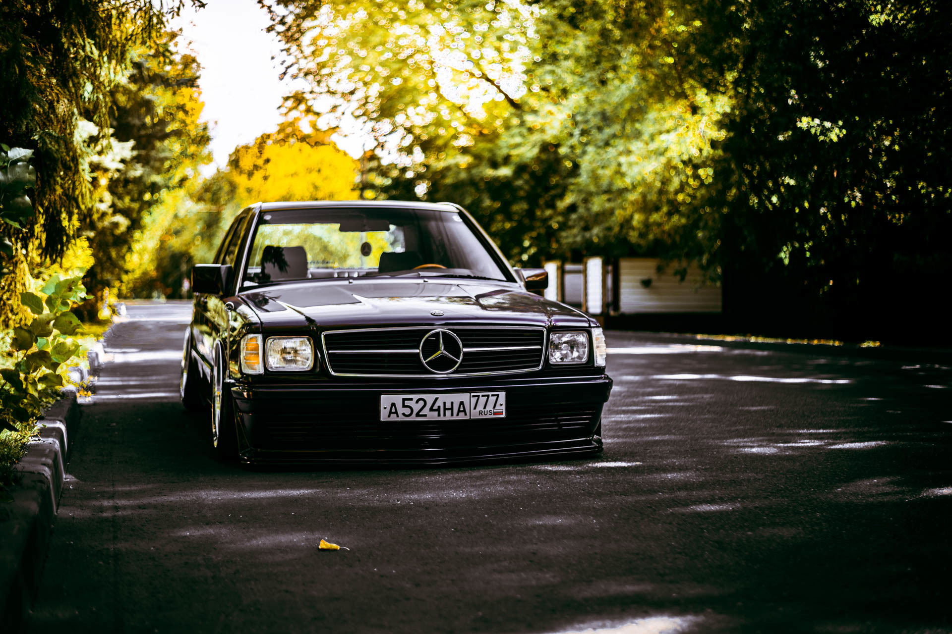 Baby-Benz: Mercedes-Benz W201 - My, Mercedes, Stance, W201, Air suspension, Longpost