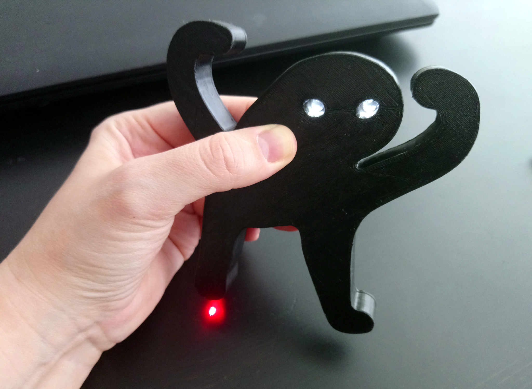 Laser jab - My, Laser pointer, Homemade, Byy, 3D печать, Solidworks, Electronics, Longpost