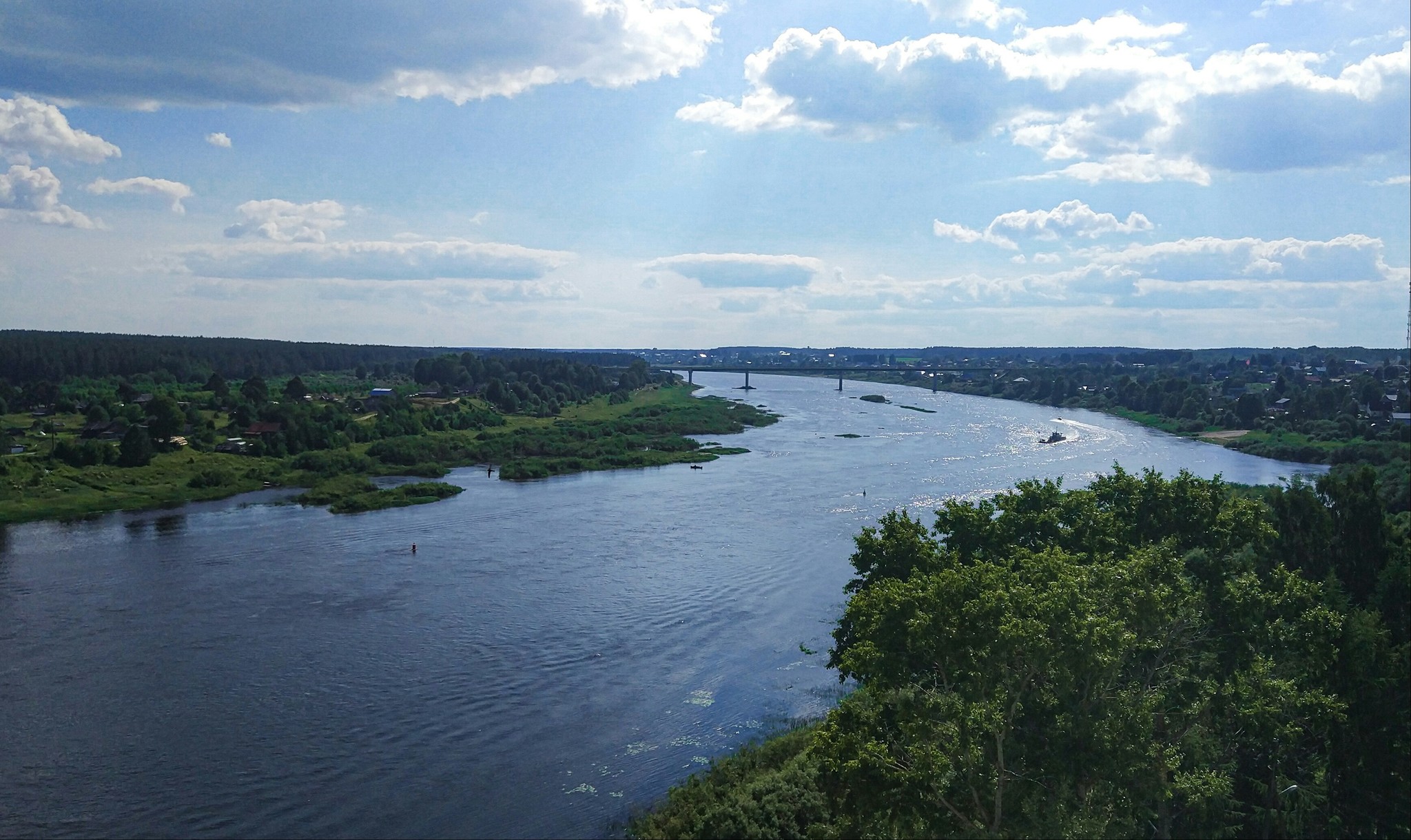 beauty - My, The photo, Beginning photographer, Mobile photography, Beautiful view, Totma, Vologodskaya Oblast