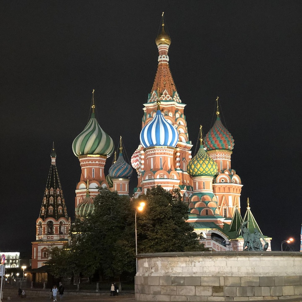 Василий Блаженный прямо сейчас - Моё, Москва, Красная площадь, Храм Василия Блаженного, Подсветка, Красота