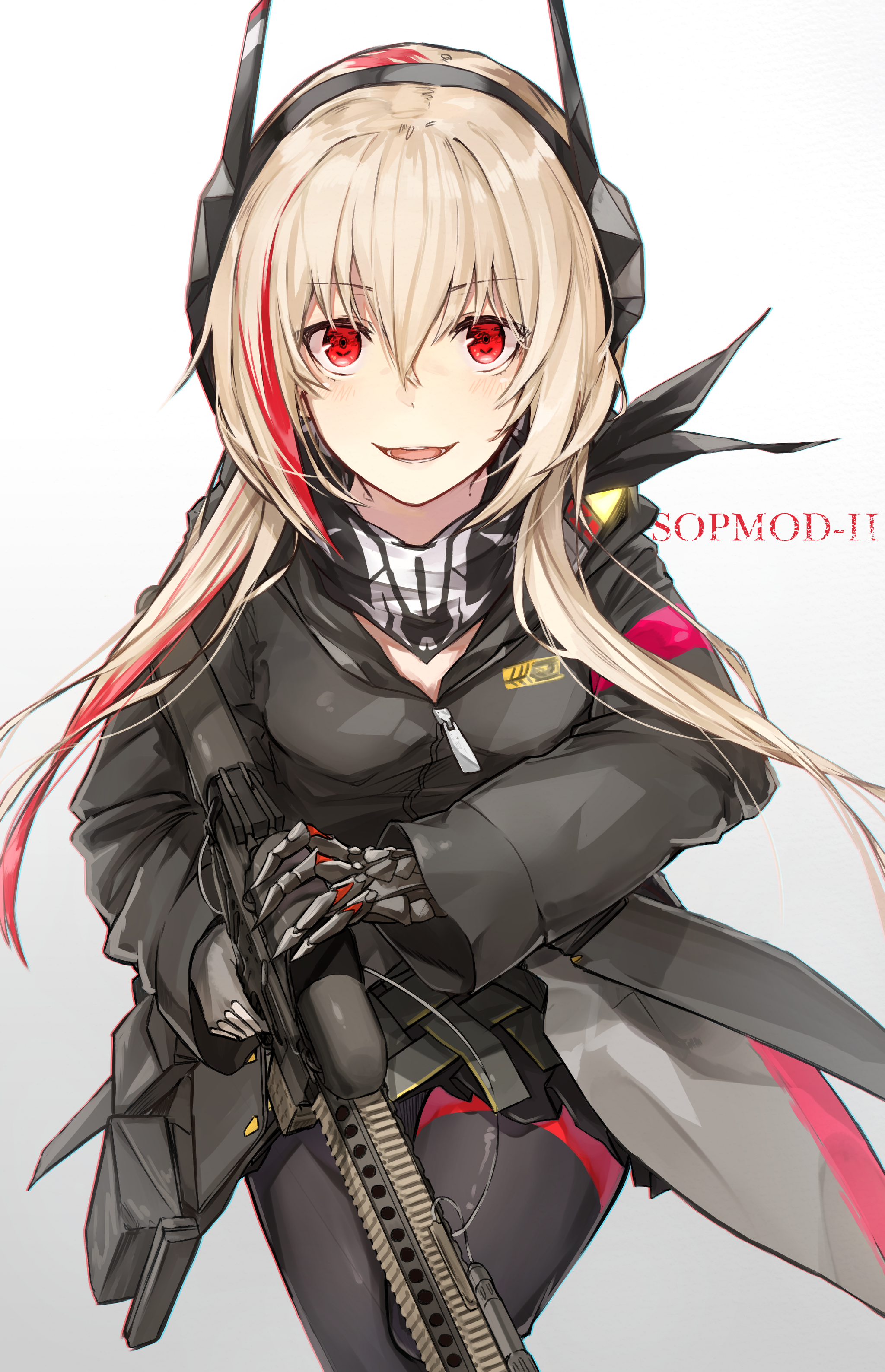 M4 SOPMODE II - Anime, Anime art, Art, , Girls frontline, A selection, Longpost