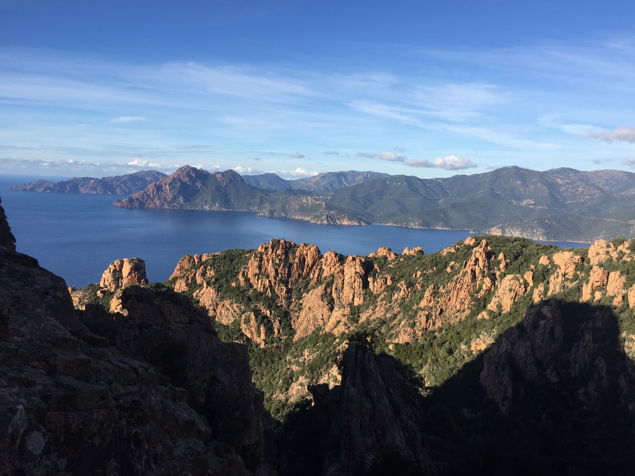 Mountain road - My, Island, Corsica, Gorge, House, Nature