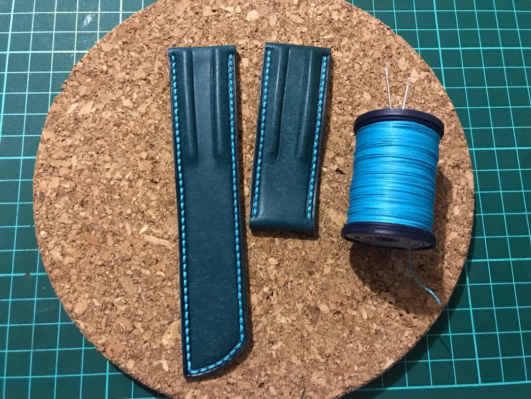 DIY watch strap. - My, Leather, Strap, Handmade, Hobby, Longpost, Craft, Interesting